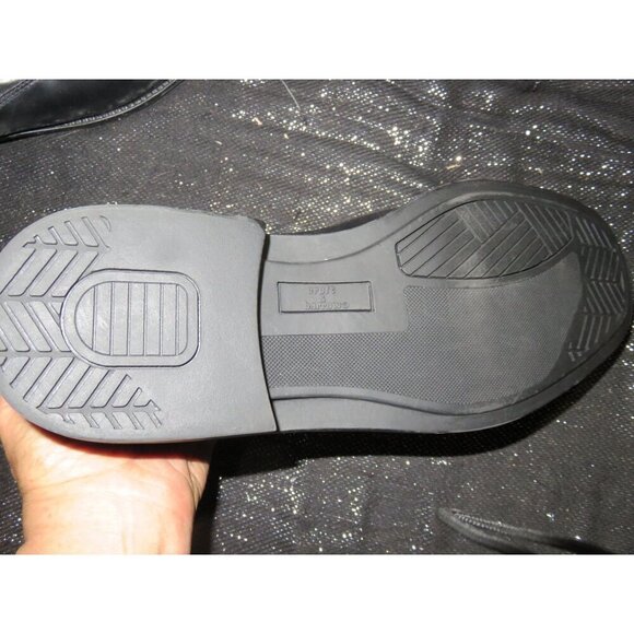 Croft & Barrow Men's Black Leather Loafers Slip On Dress Career Shoes size 13 - Picture 7 of 8